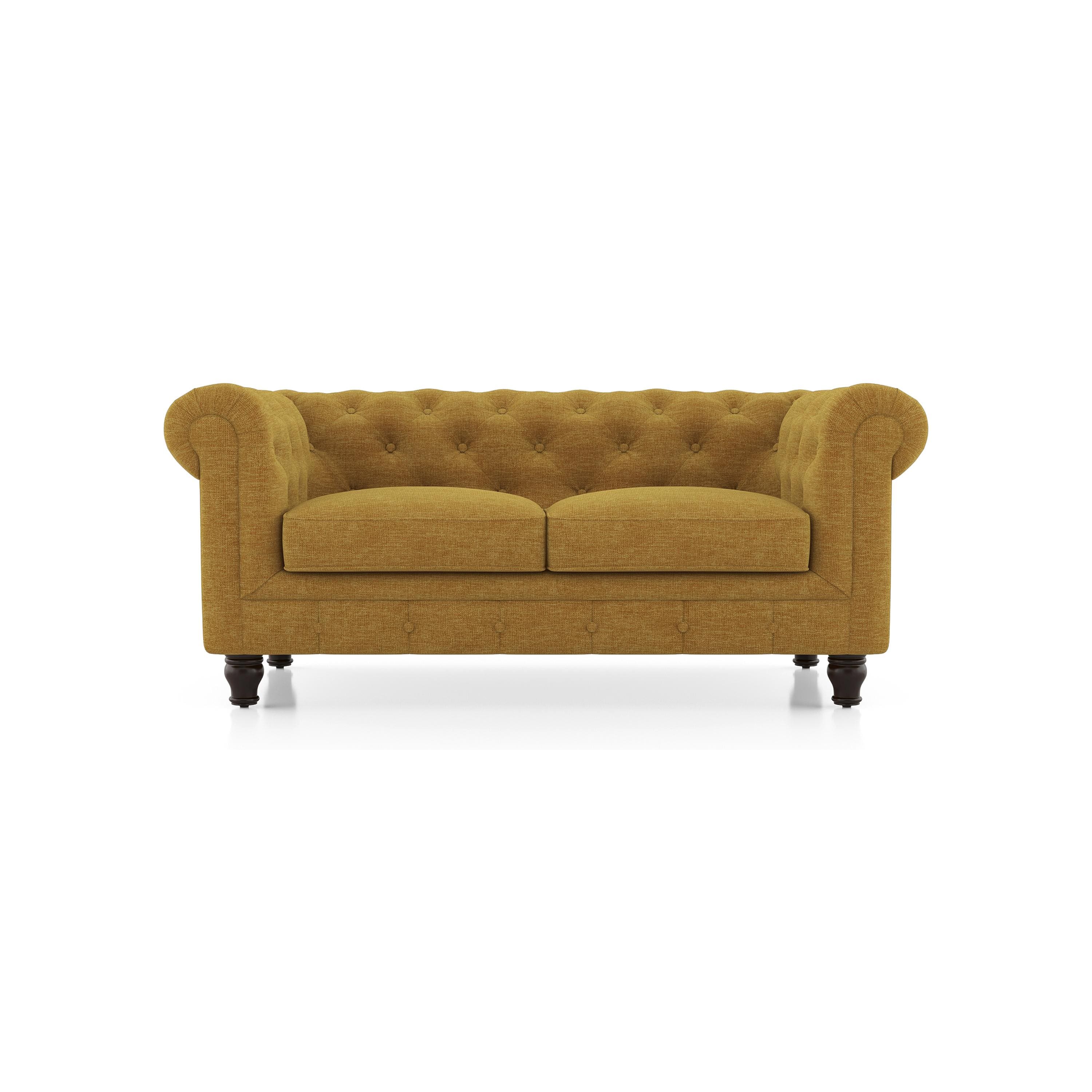 Winchester Sofa Set (Colour: Ochre, Seater: 2+1+1)