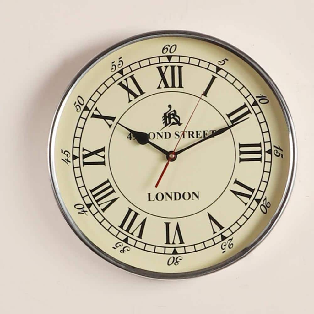 12' SS Ring Wall clock