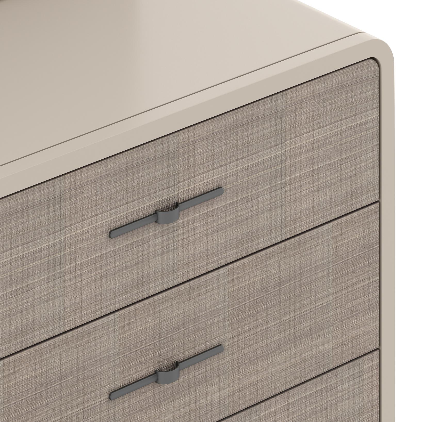 Valeria Dresser with Mirror in Dual Tone Finish