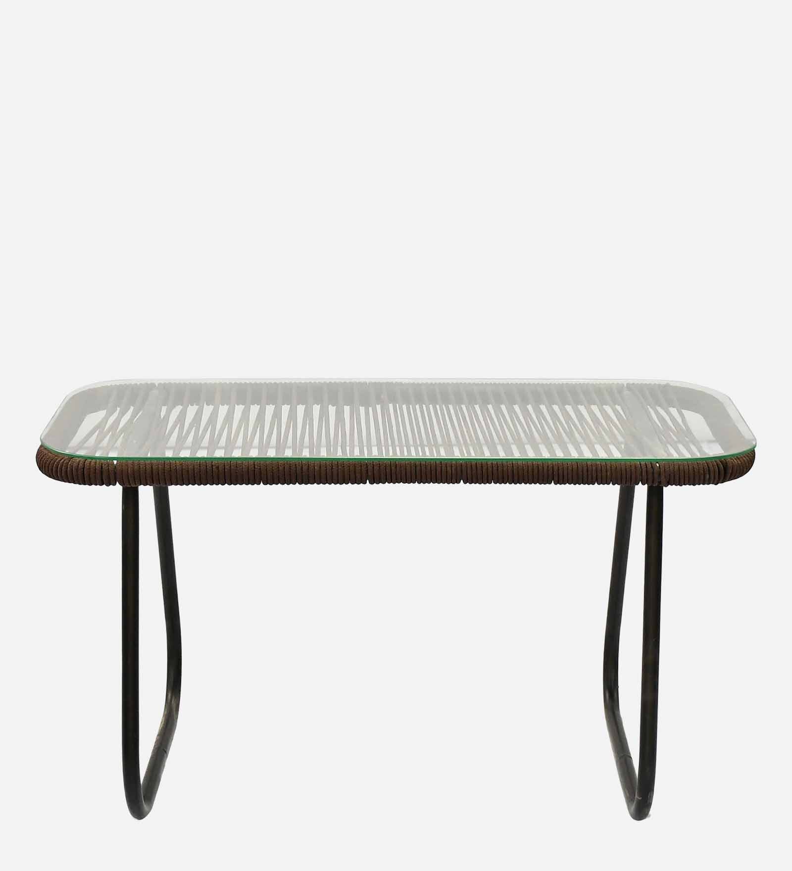 Bardelona 2+1+1 Seater Rope Sofa Set in Brown Finish