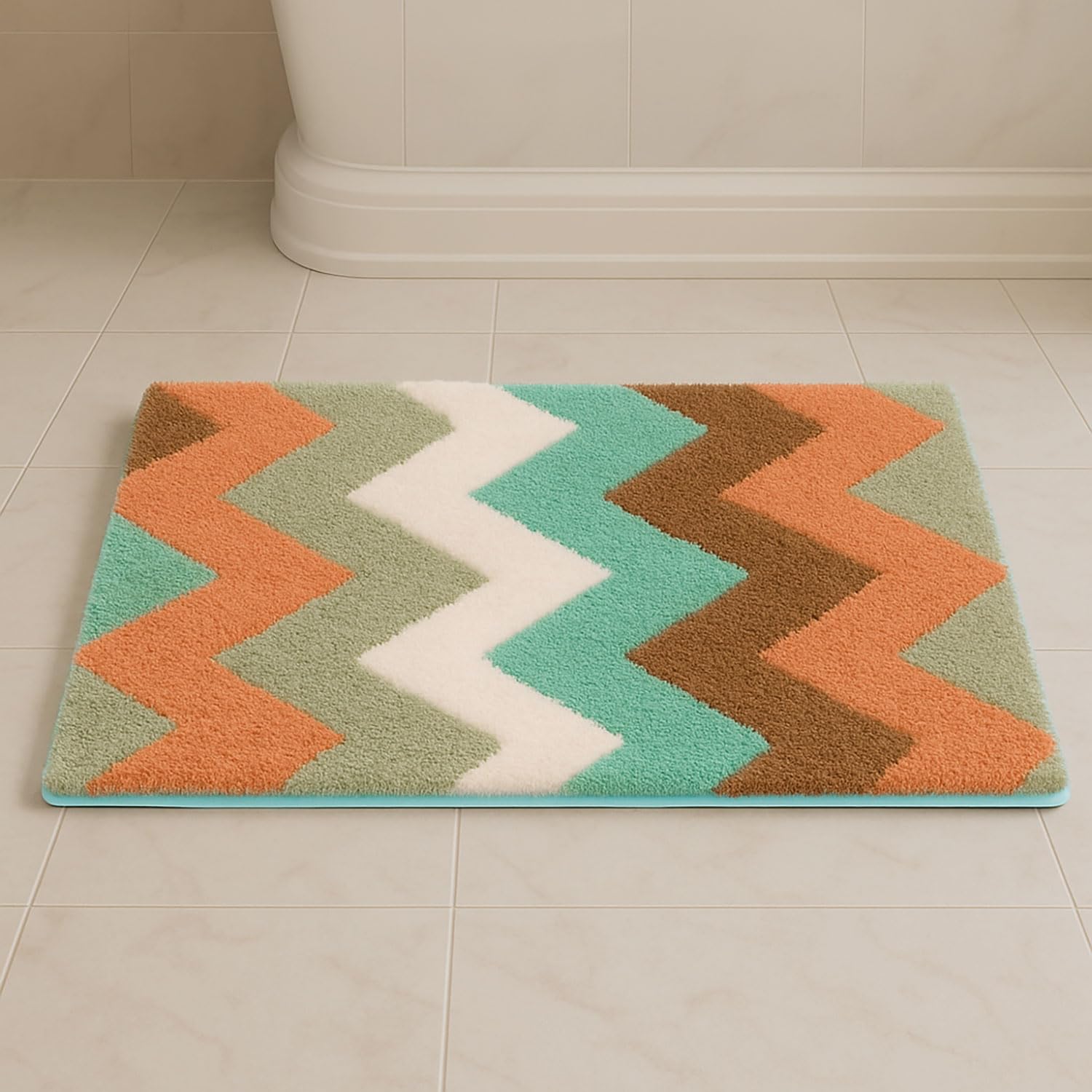 Luxe Home Super Soft Canada Zigzag mat (40x60 cm) - Pack of 1