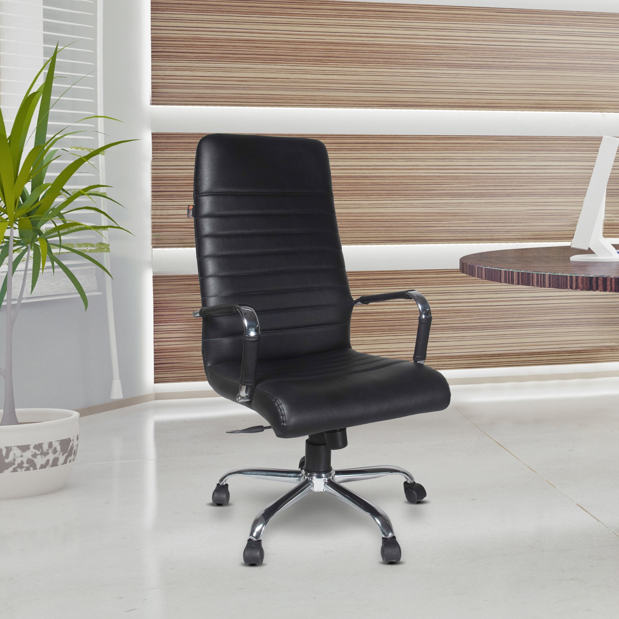 Adiko Sleek Executive Office Chair In Black
