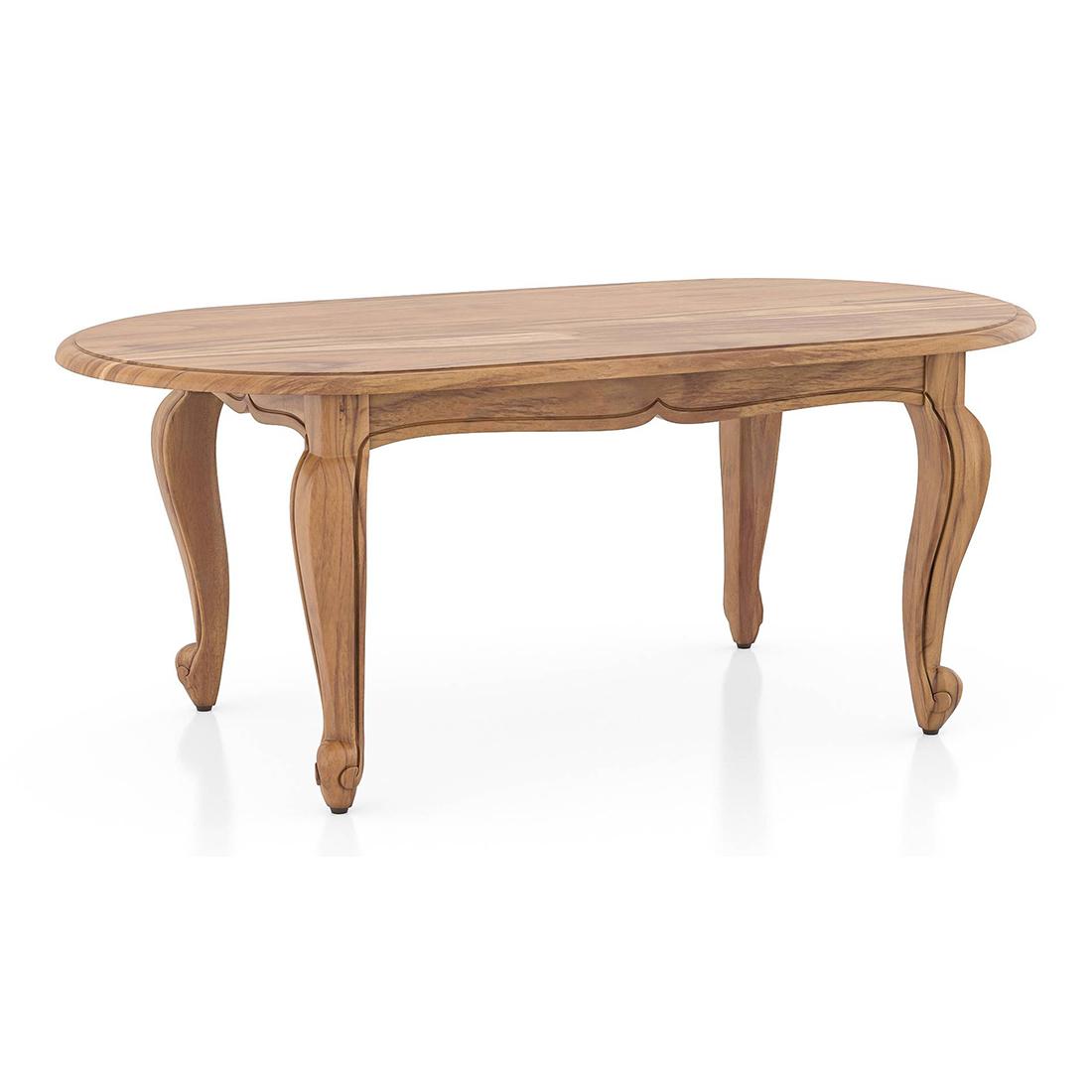 Taahira Coffee Table Natural Teak Finish