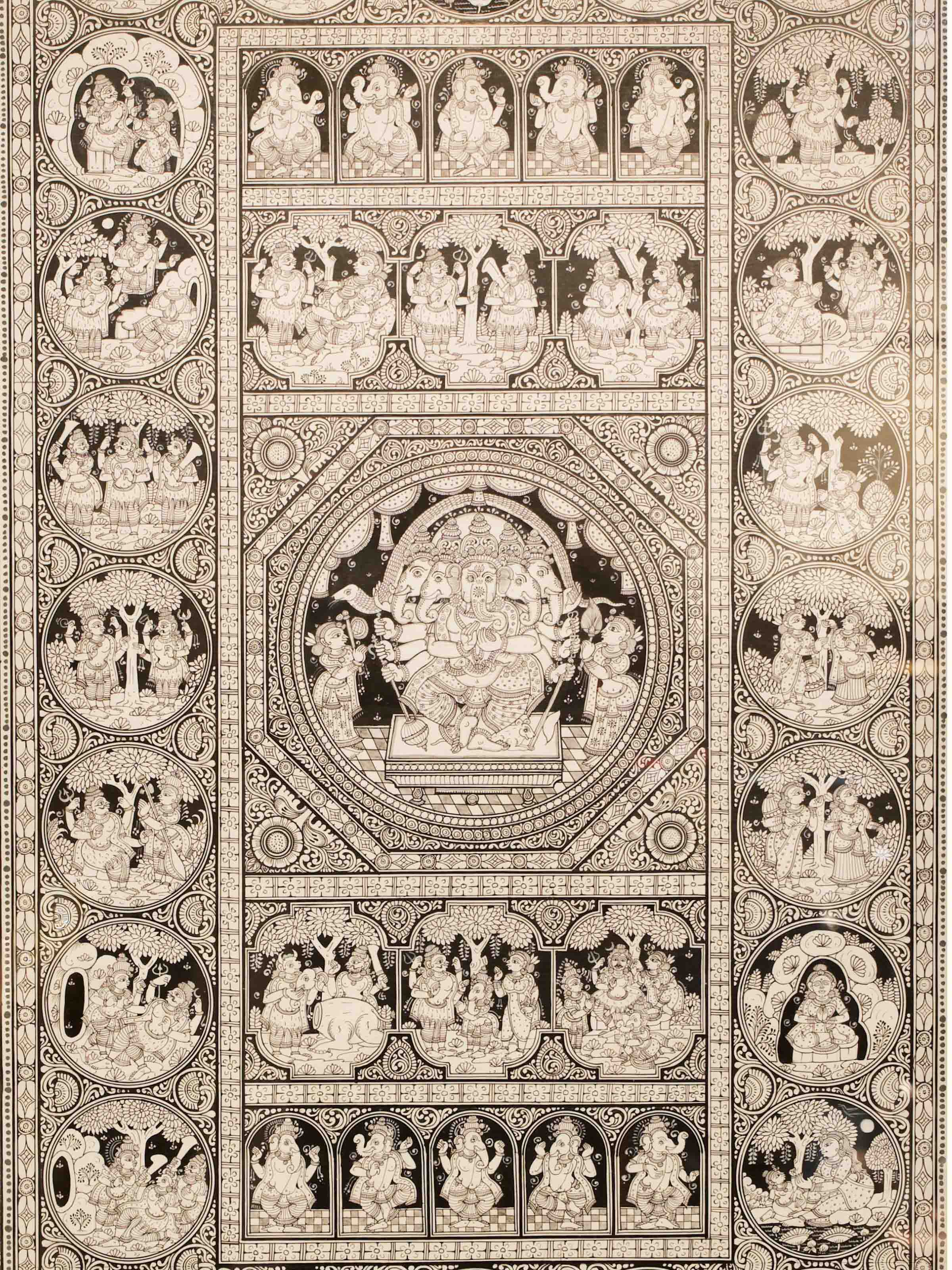 Ganesha Pattachitra Painting