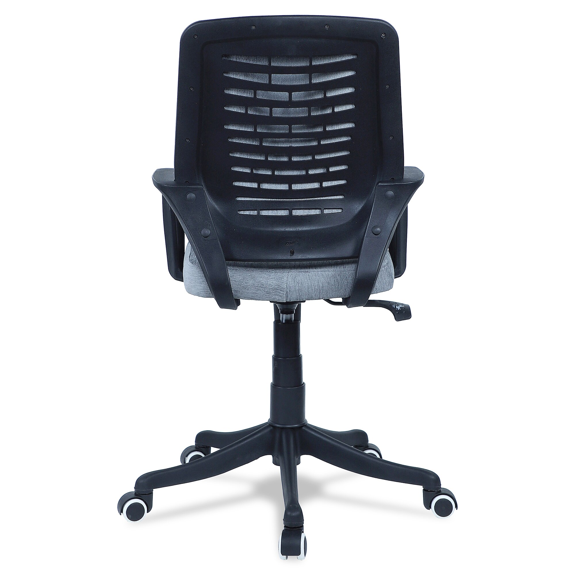 Geain Mid Back Ergonomic Chair in Grey Colour