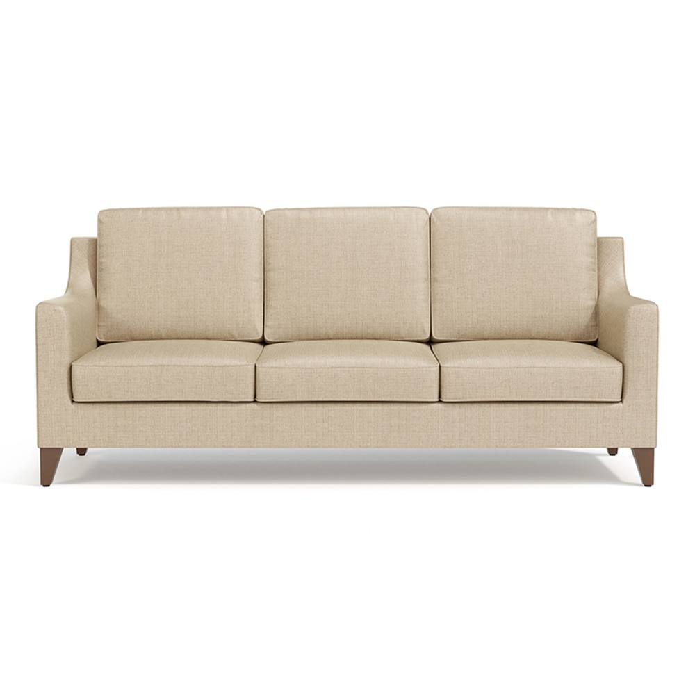 Abbey Sofa Set (Colour : Pearl, Cushion : Hard, Seater : 3+2+1)