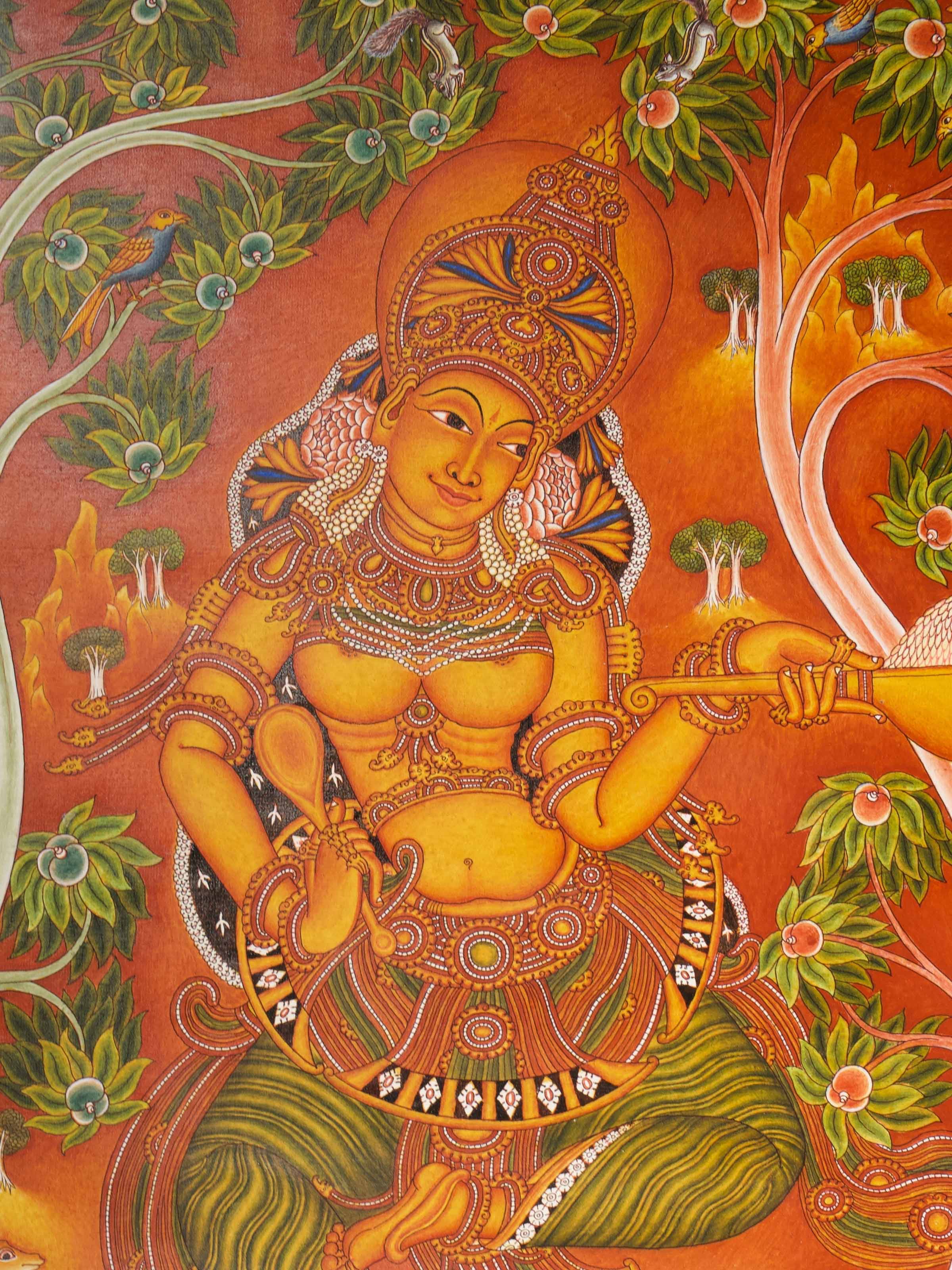 Annapoorneshwari Kerala Mural Painting