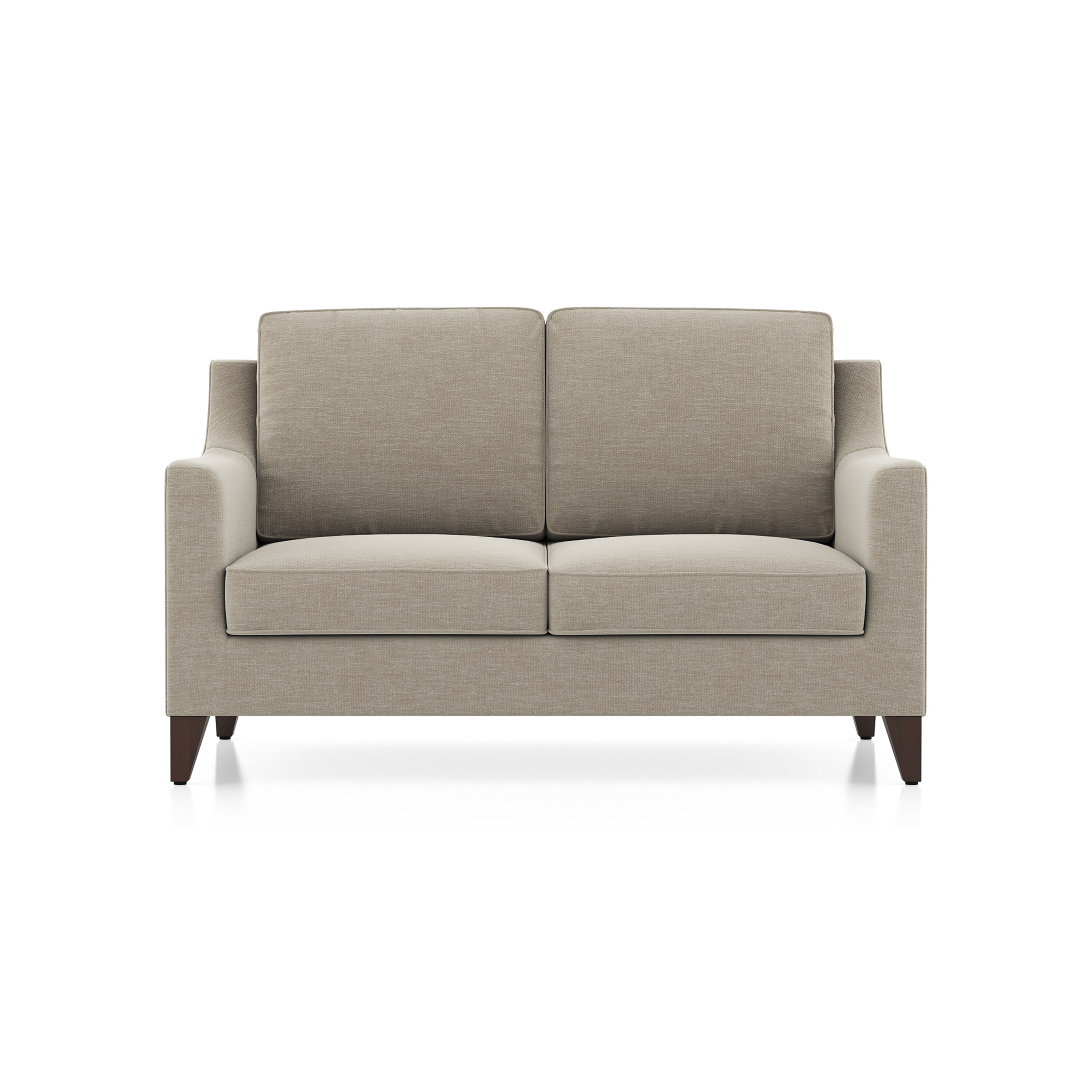 Abbey Sofa (Colour : Oyster Beige, Cushion : Soft, Seating Capacity : 2 Seater)
