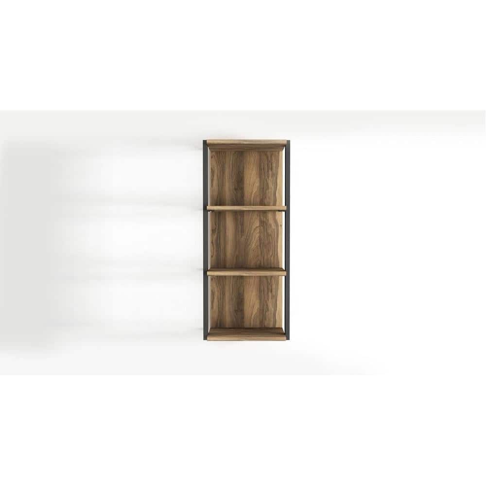 WOODENMOOD Rectangular Wall Rack