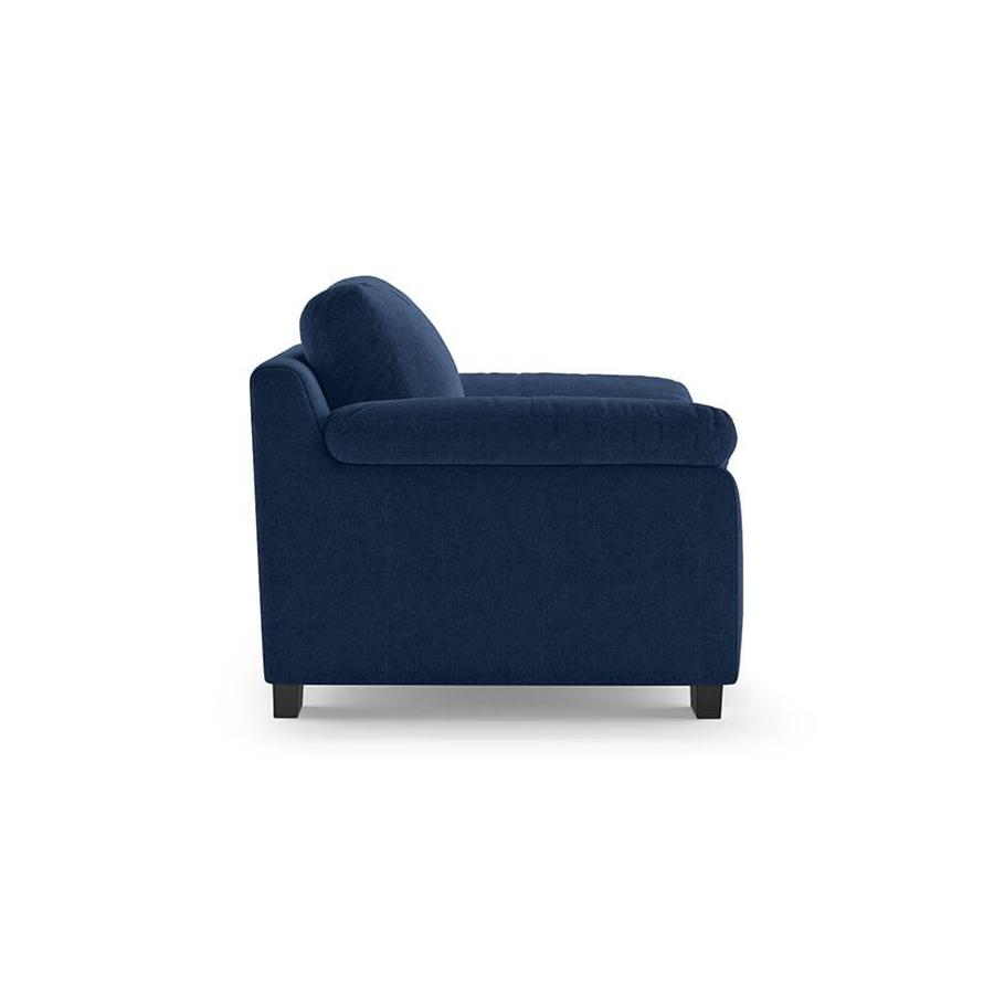 Esquel Premium 3 Seater Fabric Sofa in Lapis Blue Colour