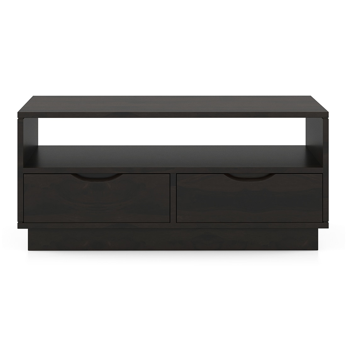 Zephyr Storage Coffee Table in American Walnut Finish