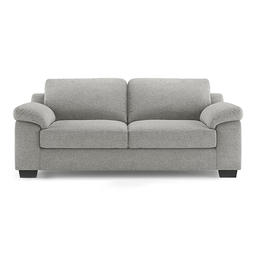 Esquel Essential 3 Seater Fabric Sofa in Vapour Grey Colour