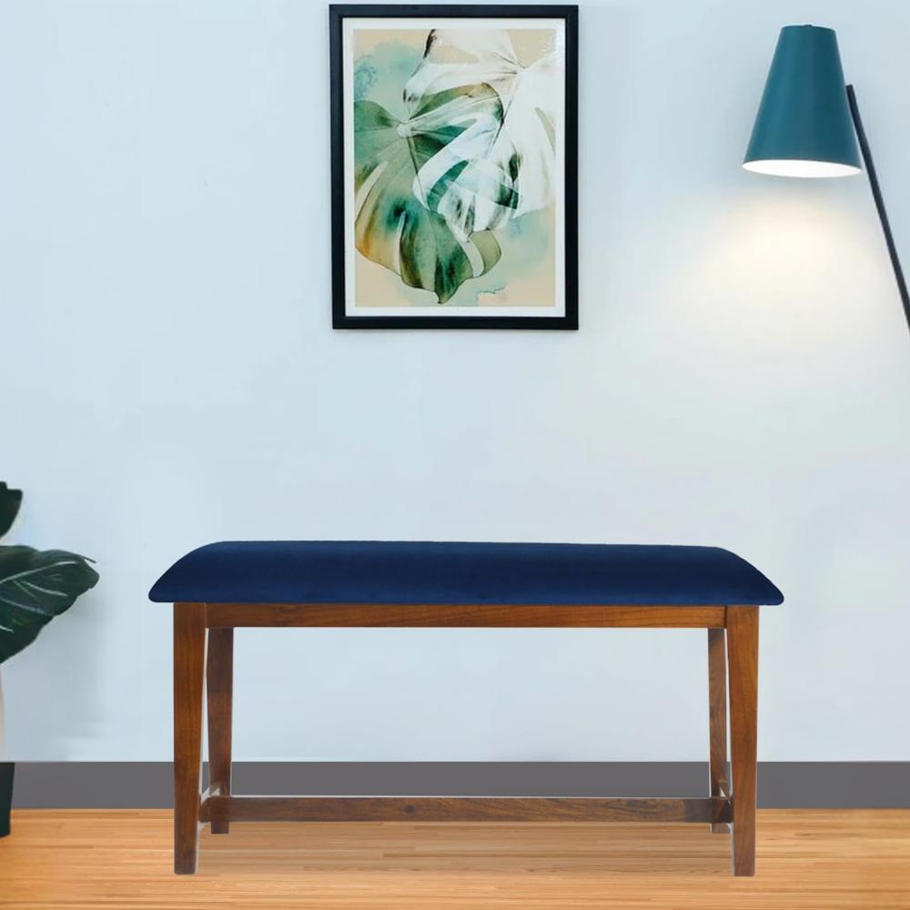 Hera Solid Wood Bench In Provincial Teak Finish