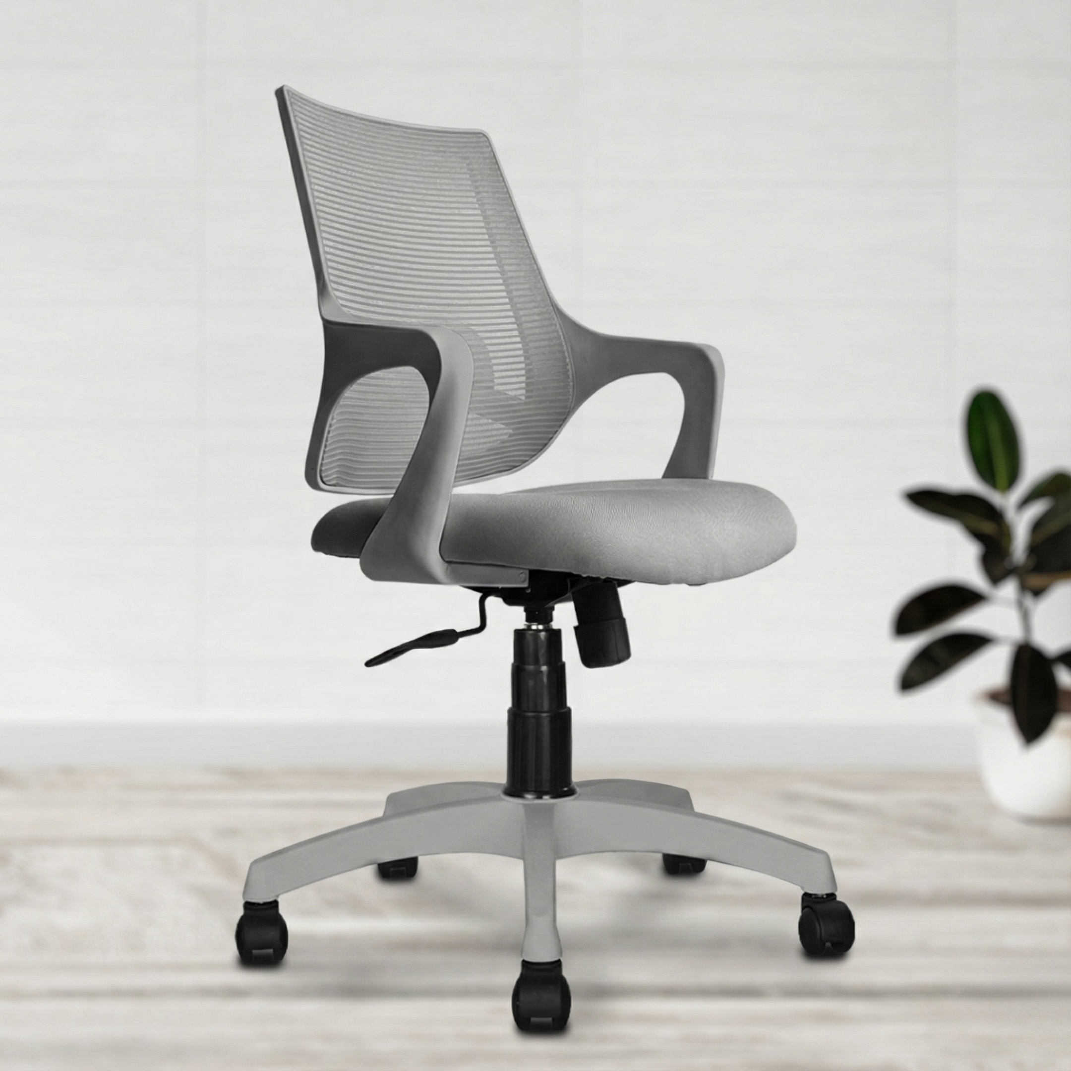 Kepler Brooks Polaris MB Office Desk Chair in Grey Colour - Kepler Brooks