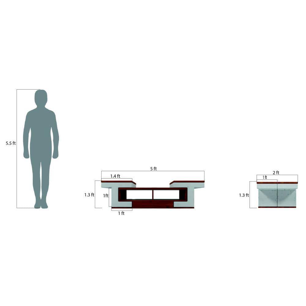 Puzzle Perch Center Table