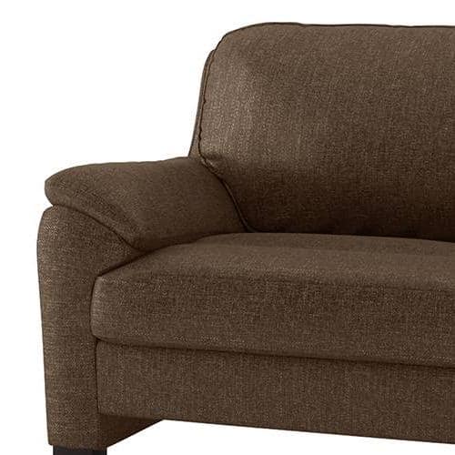 Farina Essential 3 Seater Fabric Sofa in Mocha Colour