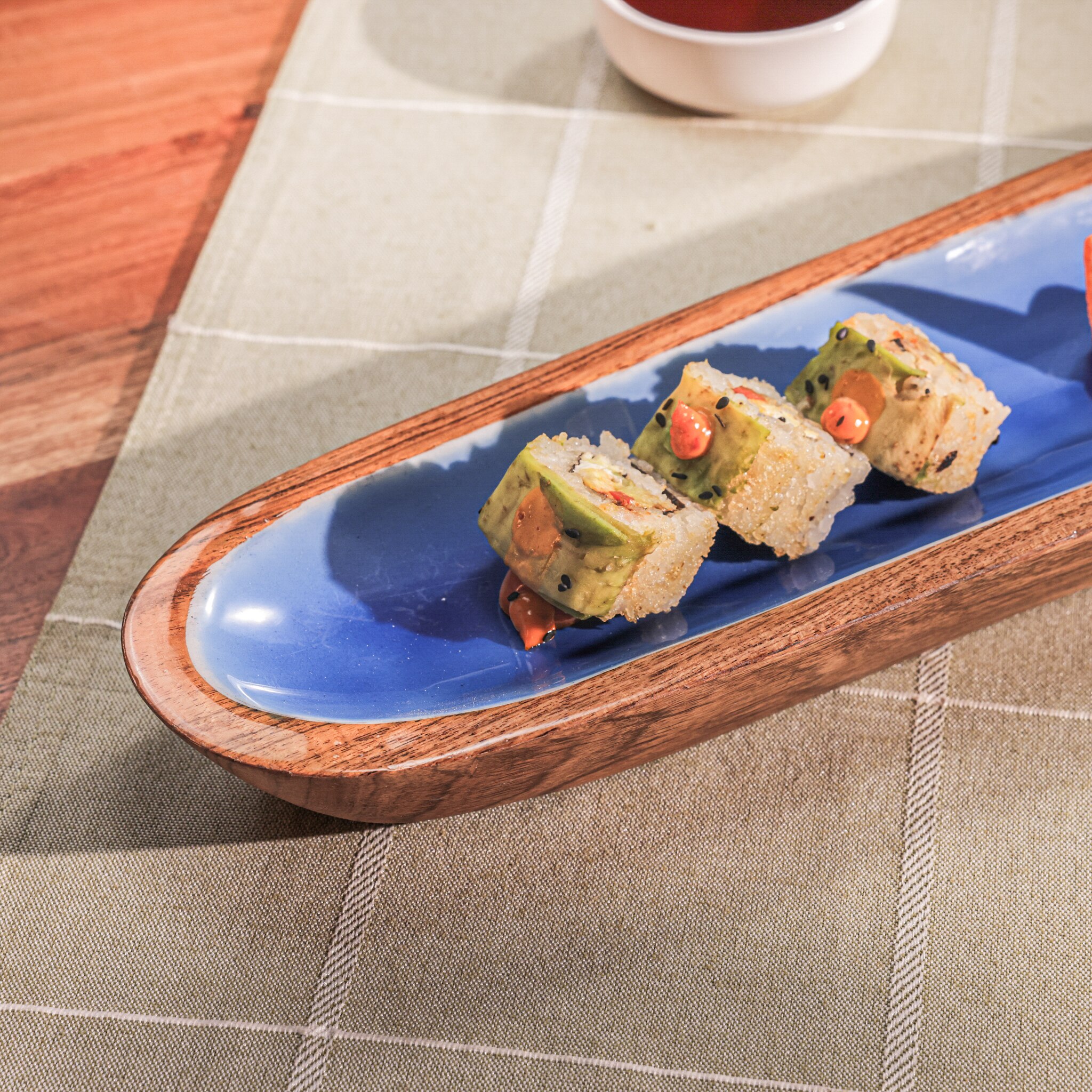 Ireka Home Snack Attack Acacia Wood Serving Platter - Ireka Homes