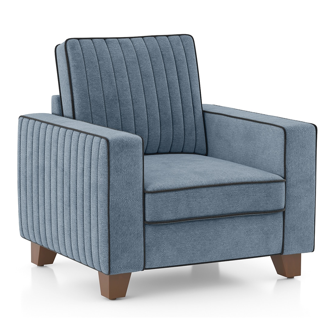 Apollo Neo High Back Sofa (Colour : Ocean Weave, Seating Capacity : 1 Seater, Cushion Type : Soft, Back Height : High Back)
