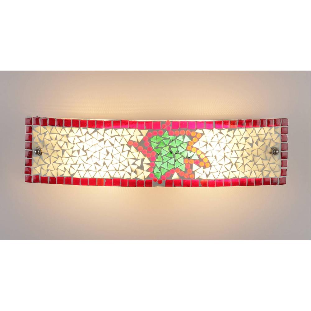 Donovan Multicolour Glass Wall Light