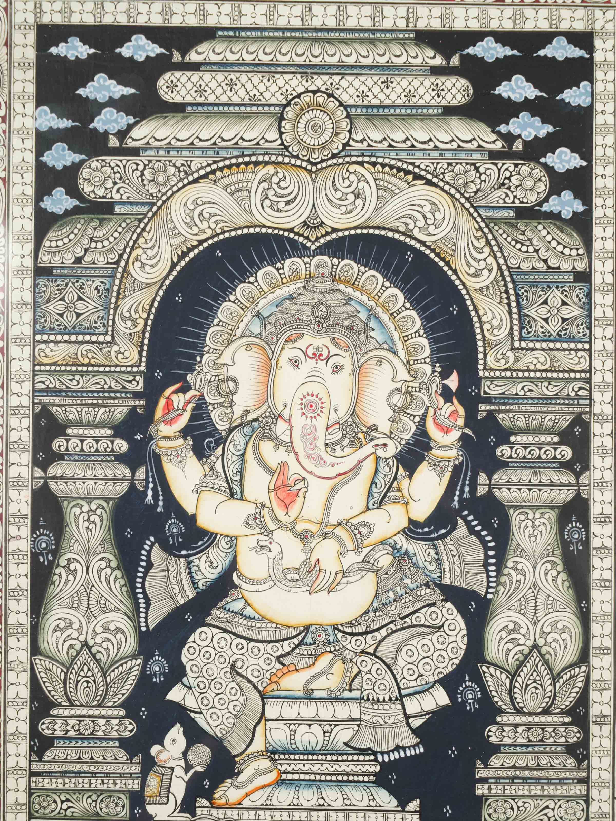 Ganesha Pattachitra Painting