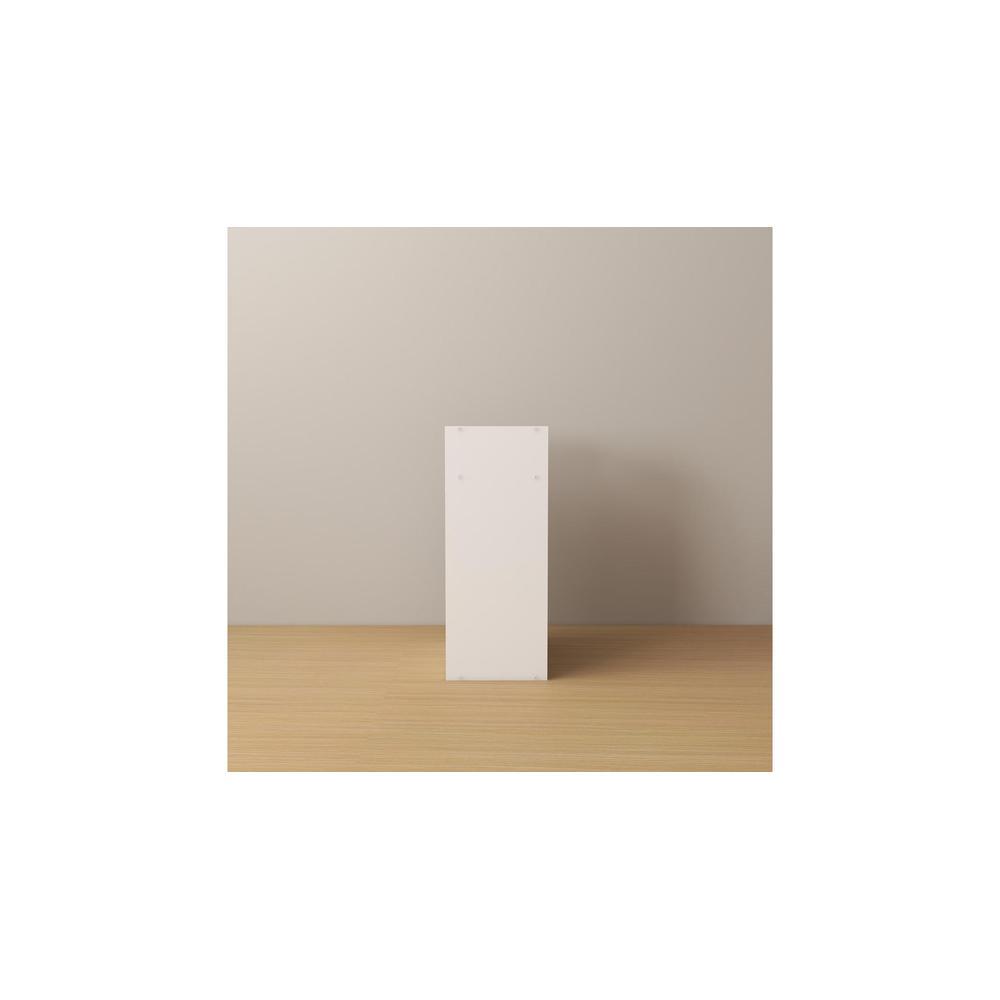 Emi Engineered Wood Bedside Table in White Finish