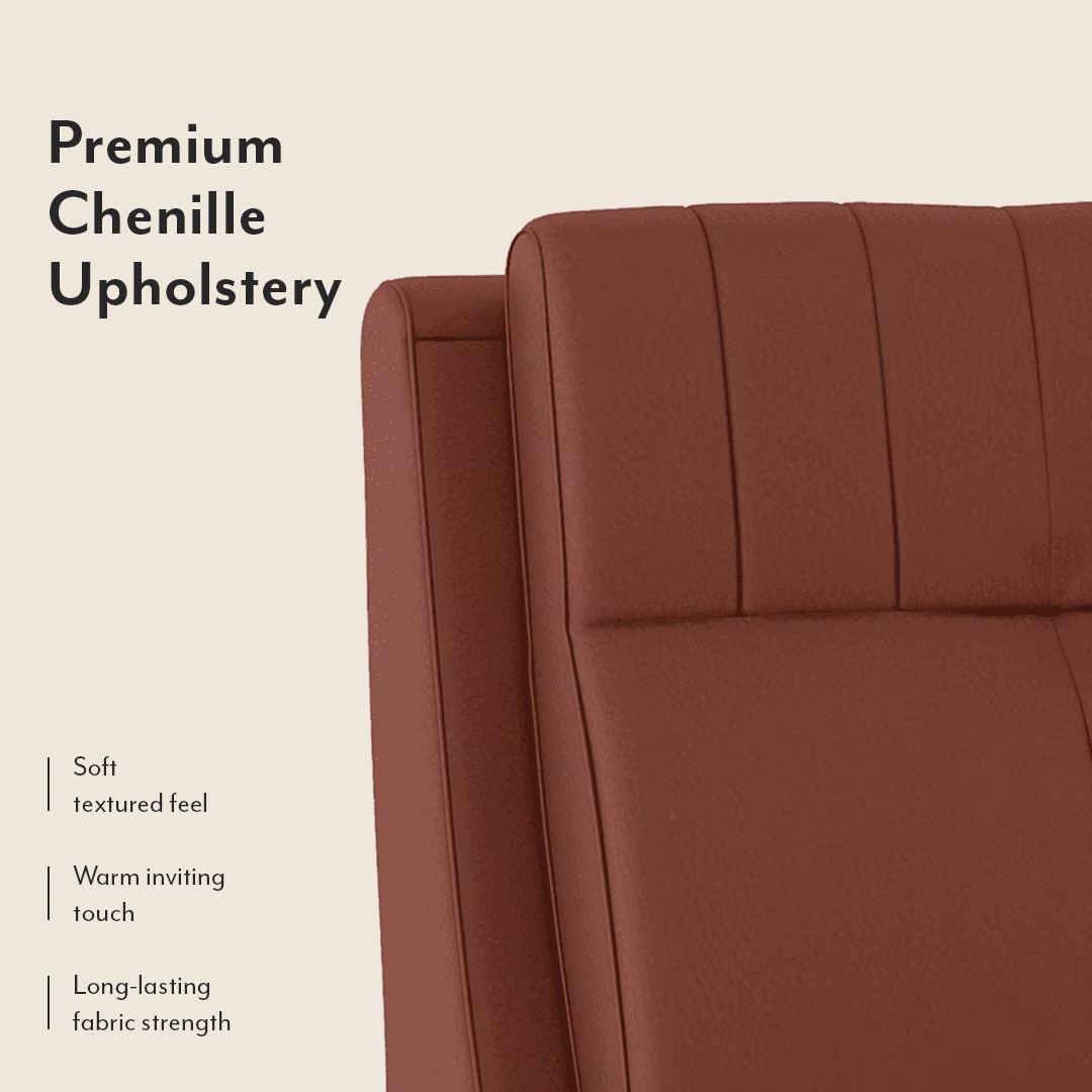 Stanhope Upholstered Hydraulic Storage Queen Size Bed In Sienna Brown Leatherette Colour