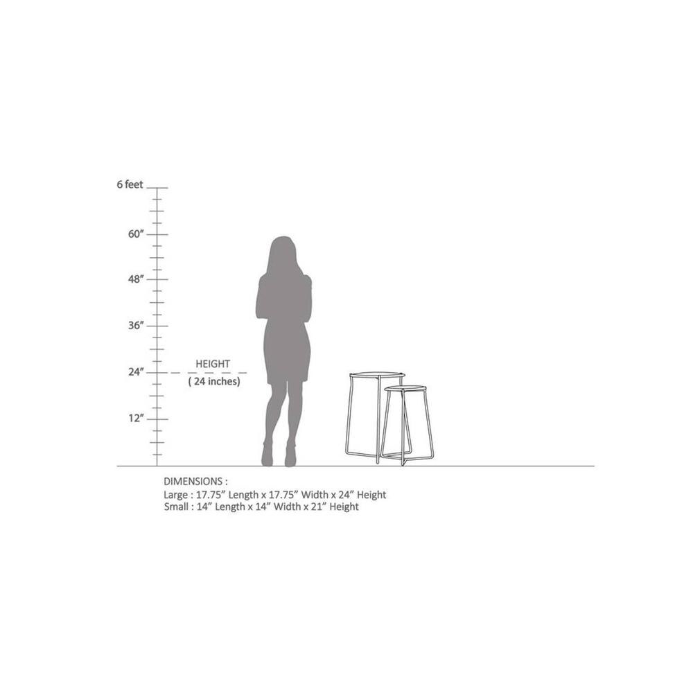 Barstow Nesting Side Table - Set of 2