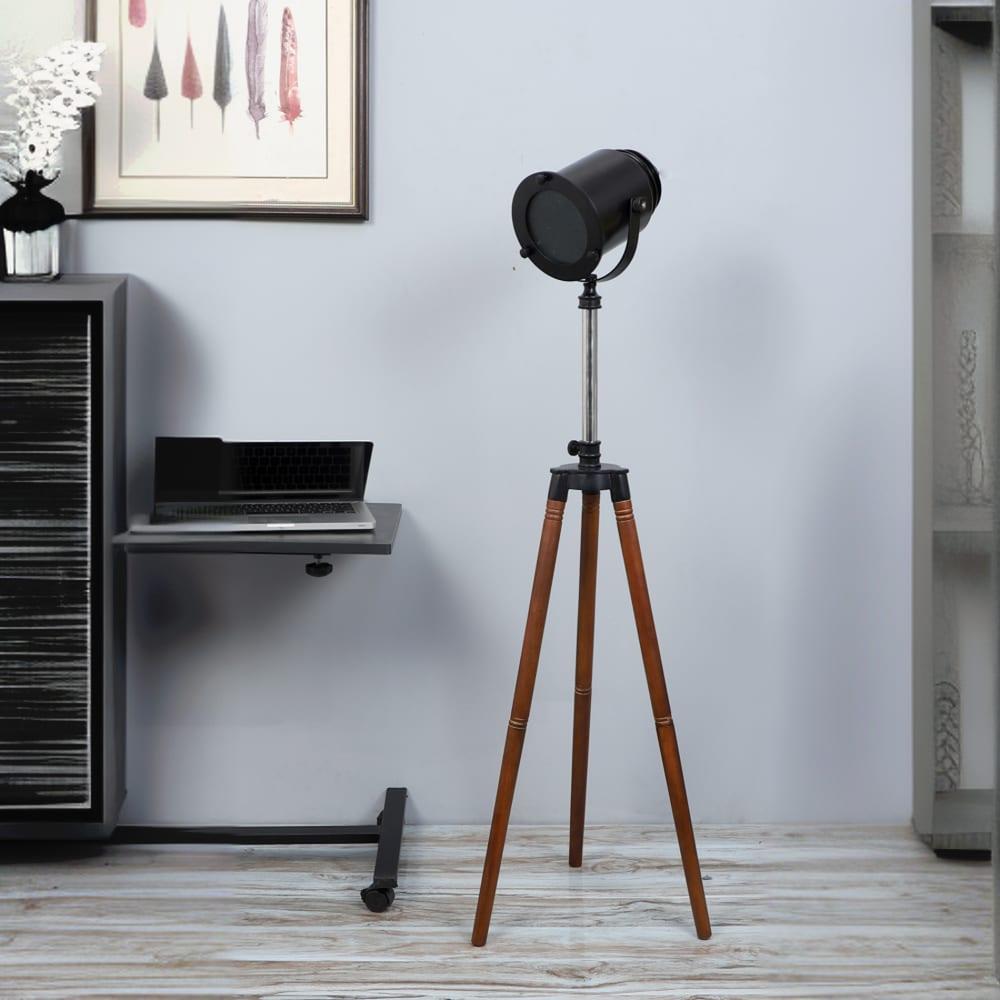 Asher Without Star Floor Lamp Black