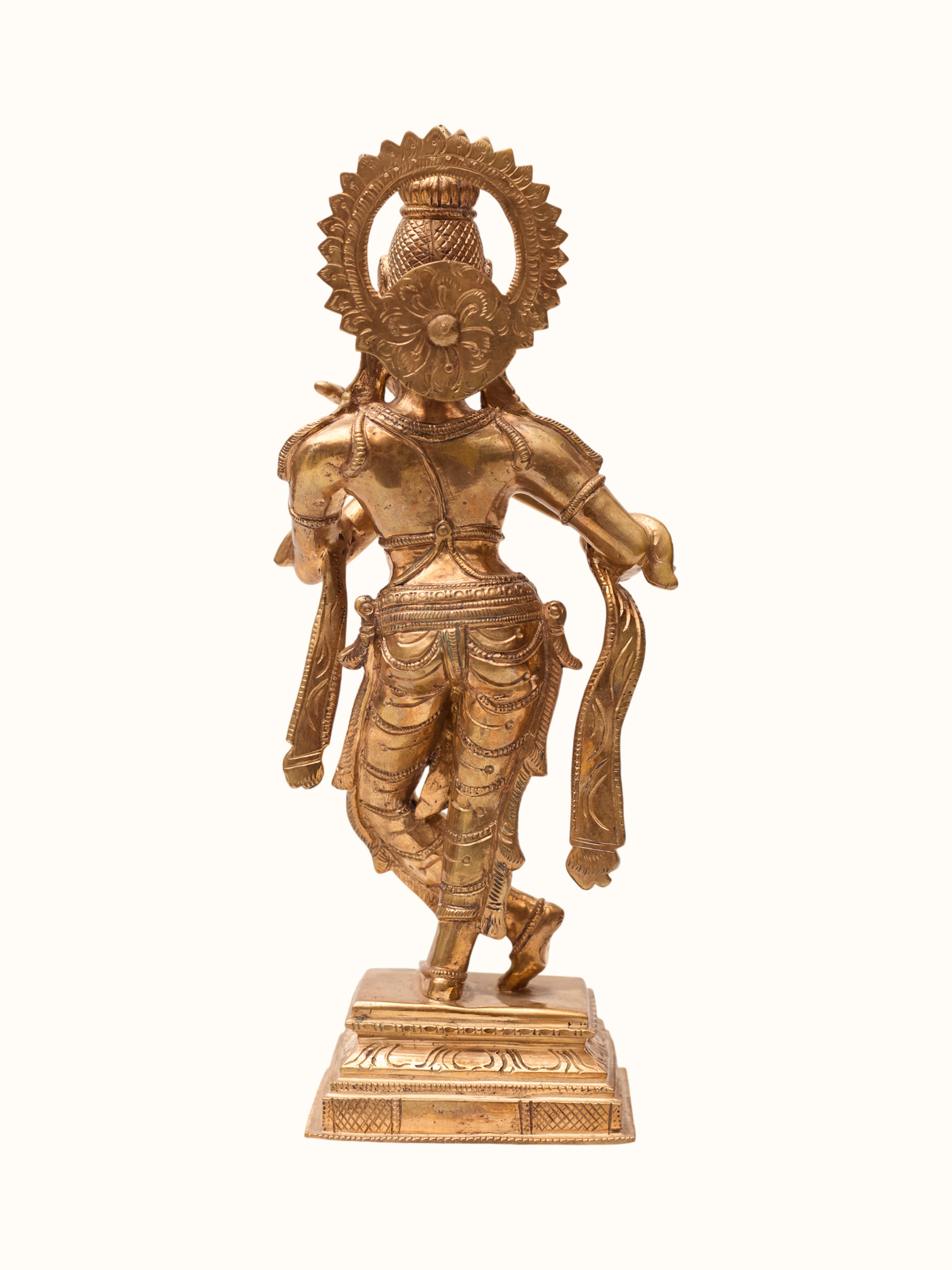 Bronze Cast Radha Krishna Idol