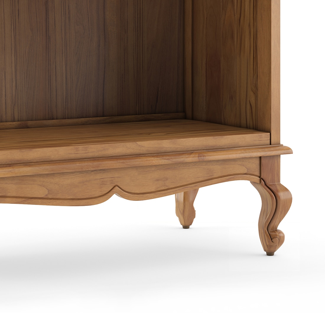 Taahira Bookshelf Finish Natural Teak