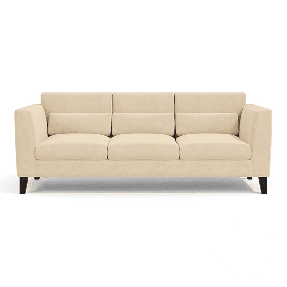 Lewis Sofa Set (Colour : Birch Beige, Cushion : Hard, Seater : 3+2+1)