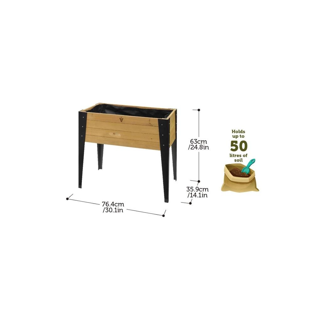 VegTrug Raised Bed with Metal Legs