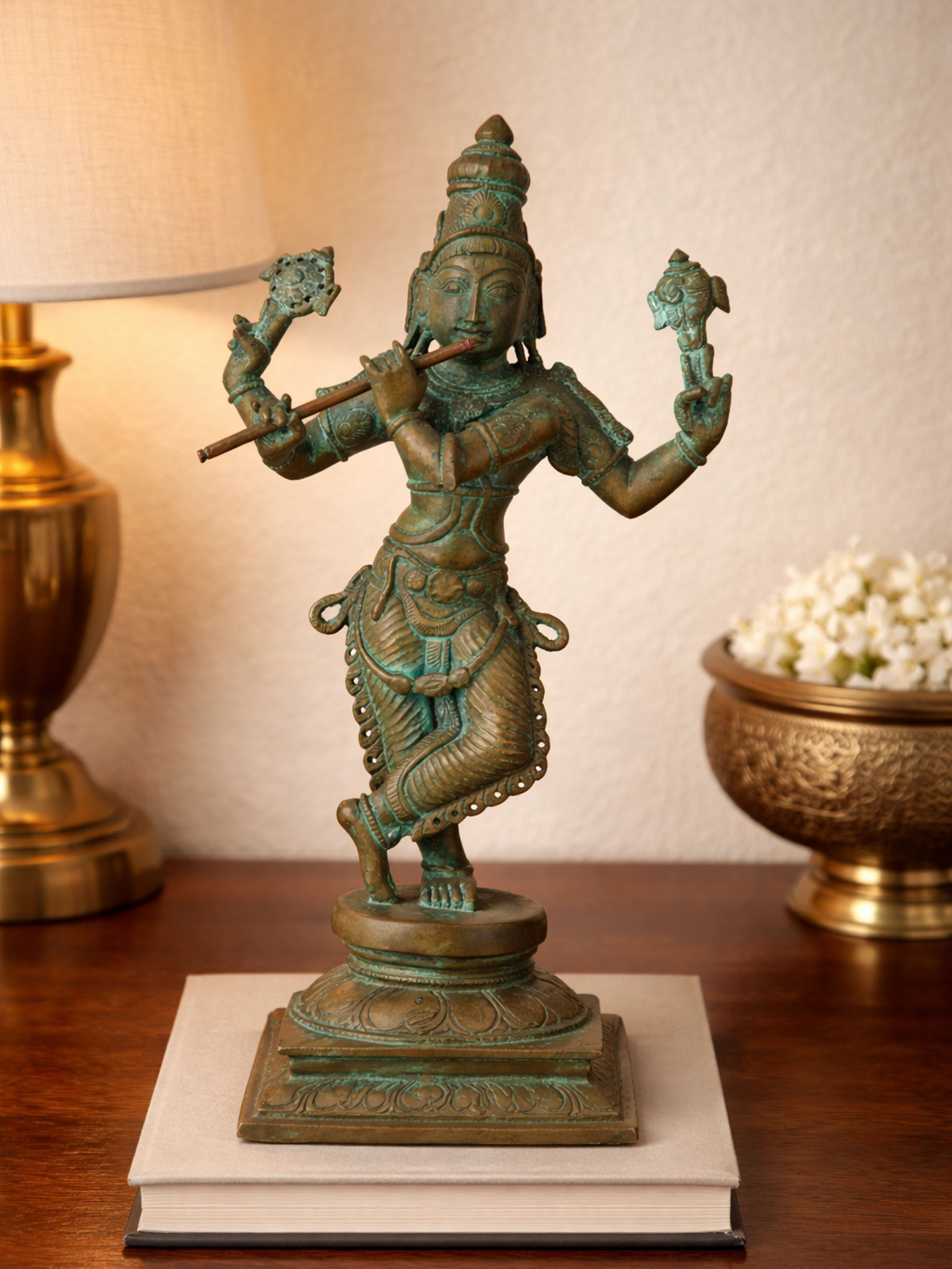 Bronze Cast Venugopala Idol