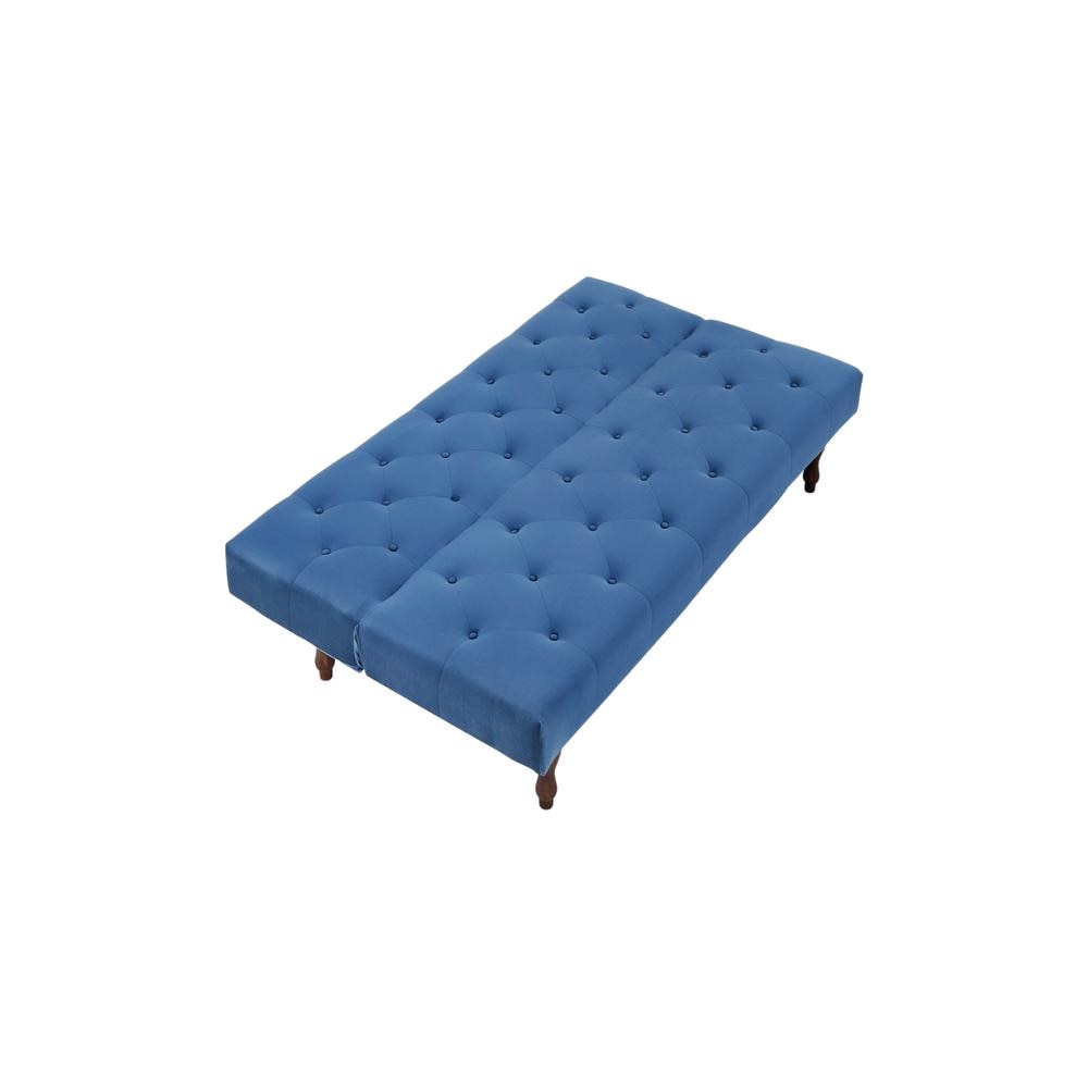 Novel 3 Seater Sofa Cum Bed In Green Color