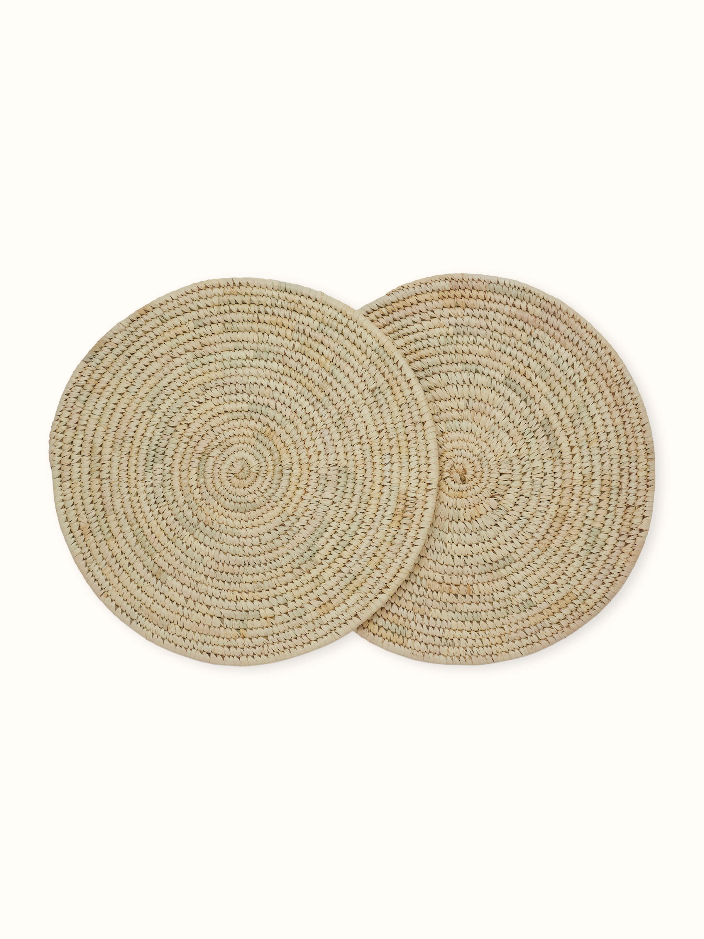 Close-up detail of the natural fibre Sabai grass texture with light green solid color, highlighting the woven craftsmanship