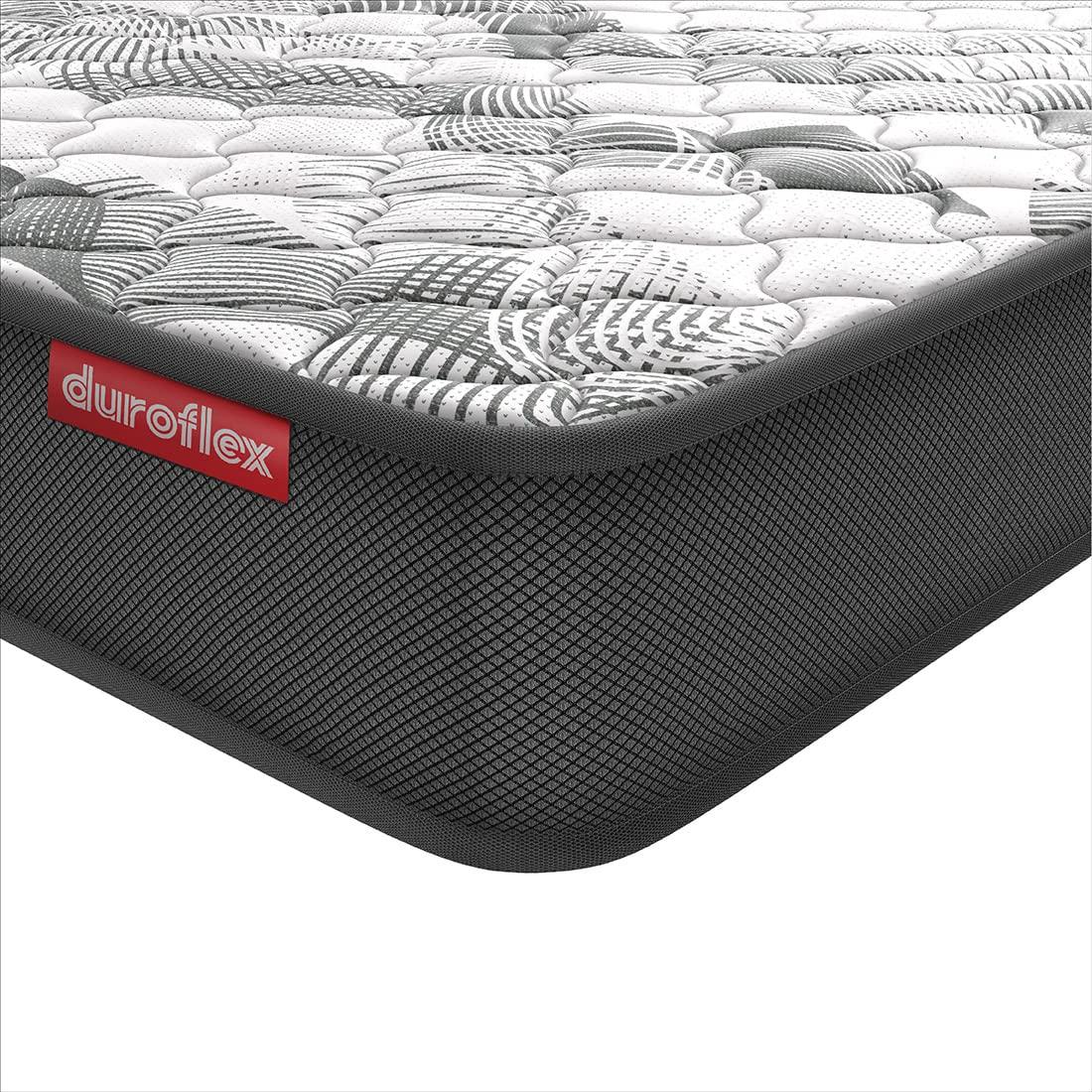 Durobond Pro Dual Side Reversible Coir Mattress, Firm and Medium Firm Comfort Grey