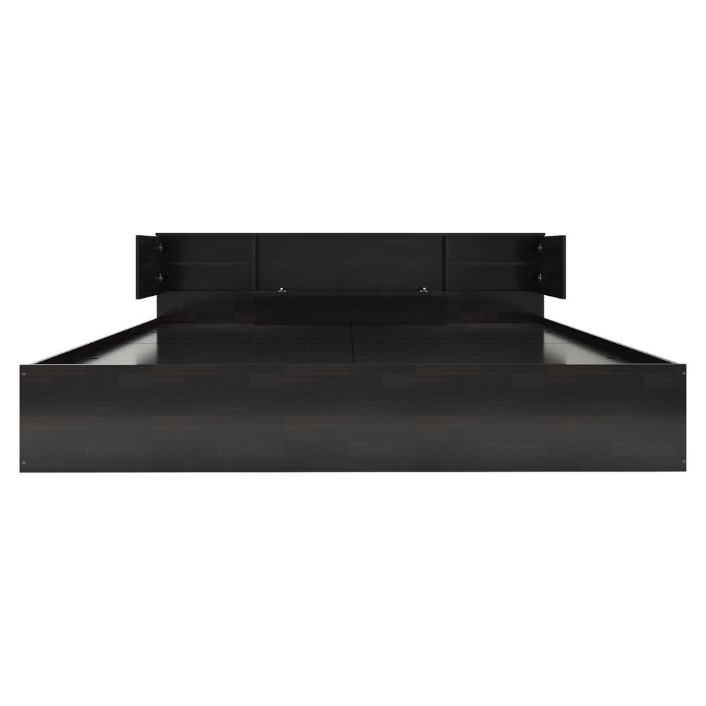 Hideki Goldline King Size Bed In Wenge Finish