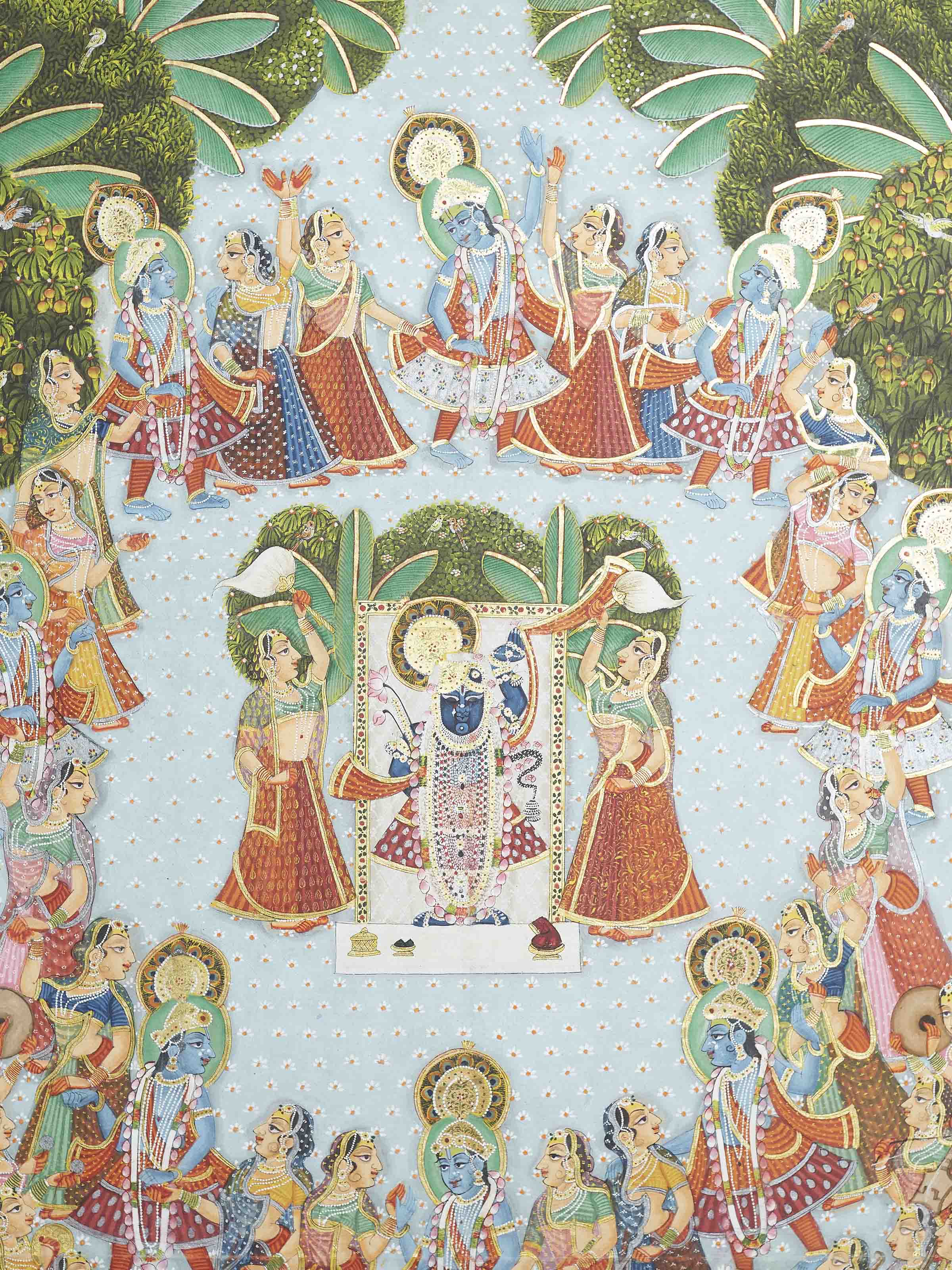 Raas Leela Pichwai Painting
