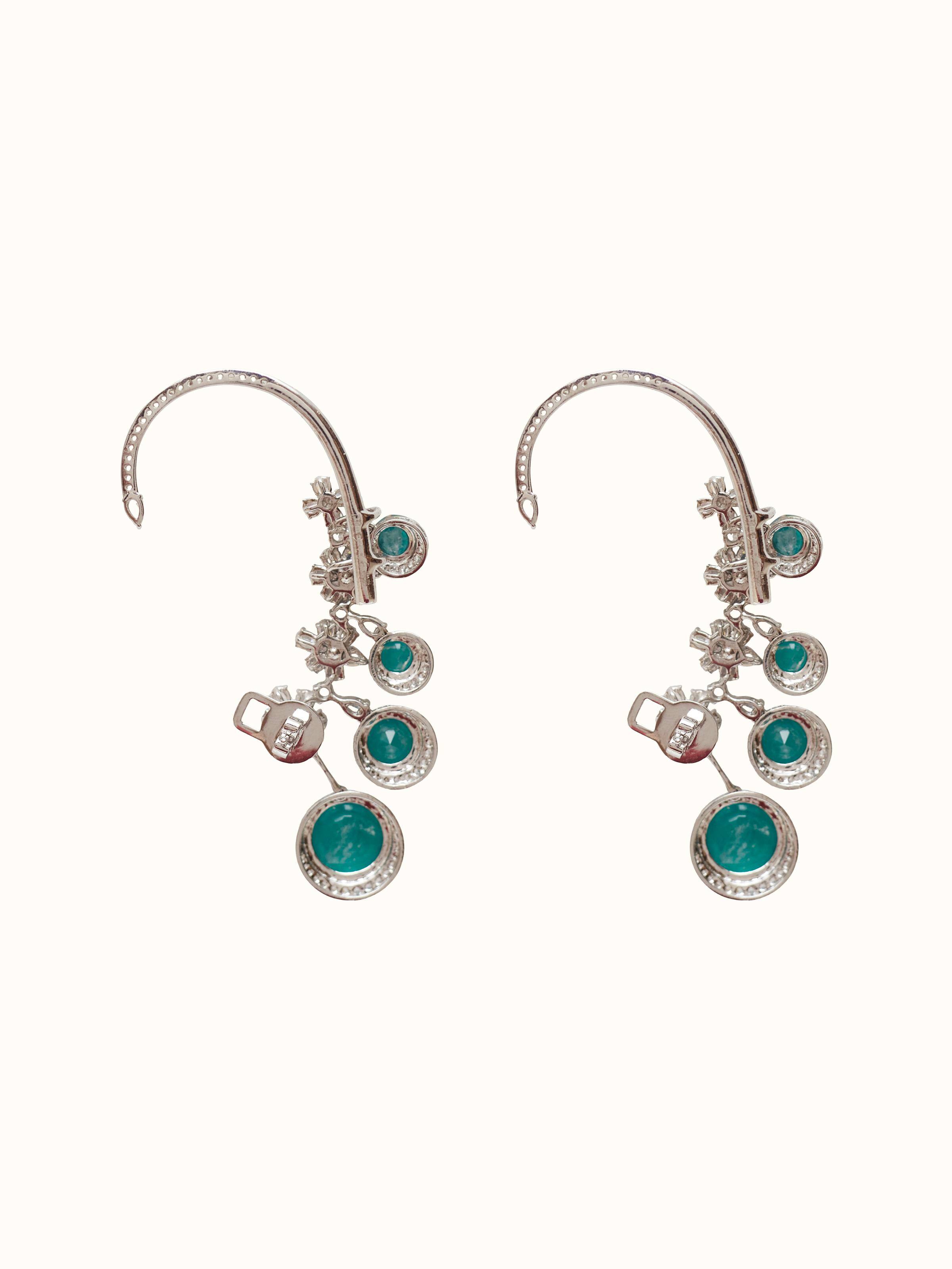 Silver Smithing Drop Earrings