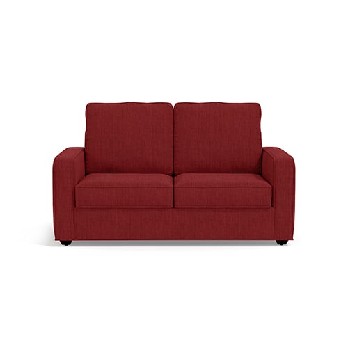 Apollo Sofa Set (Colour : Salsa Red, Cushion : Hard, Back Type : High Back, Seater : 2+1+1) - Urban Ladder