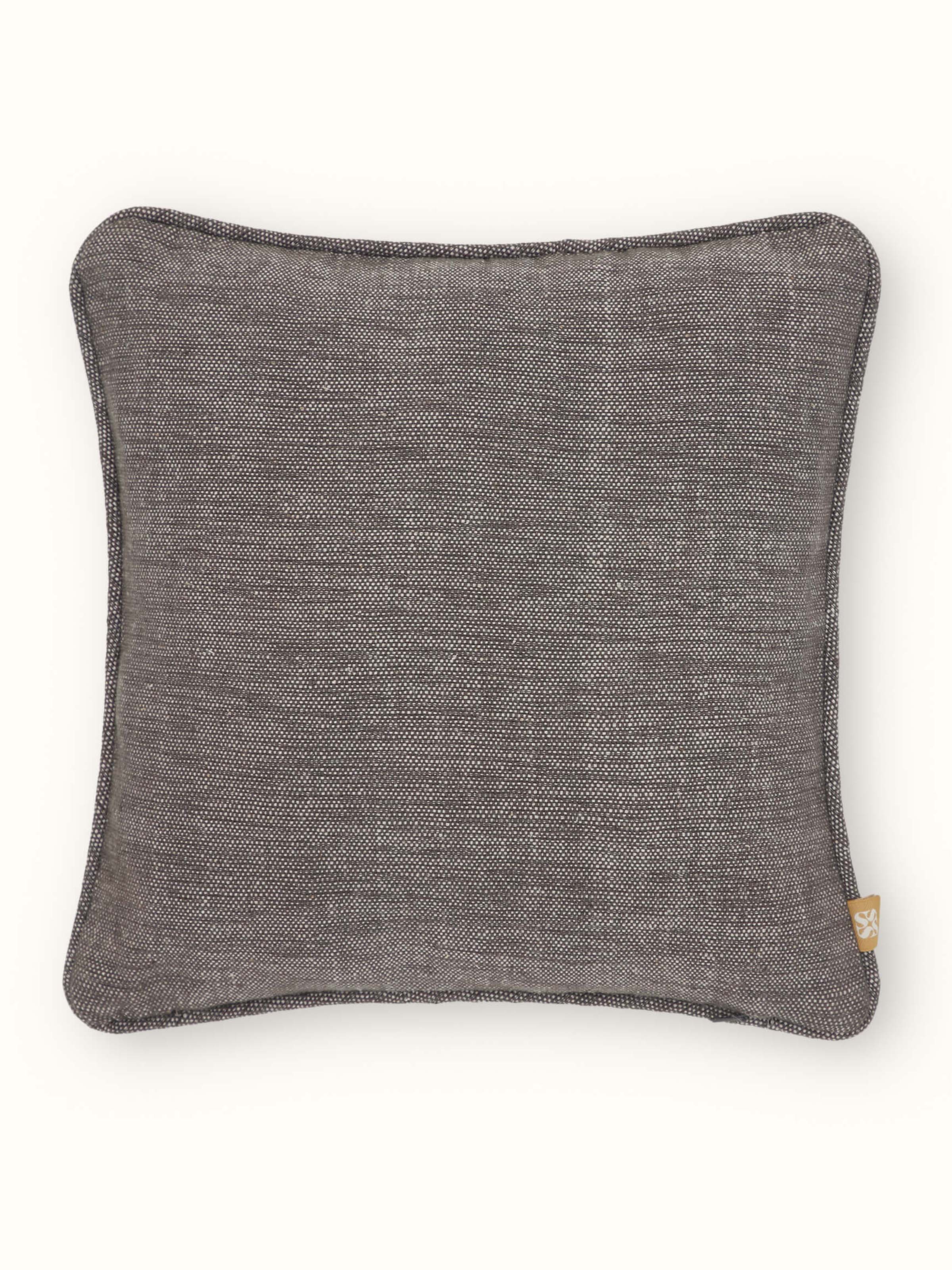 Anek Coffee Bhujodi Cotton Handloom Cushion Cover