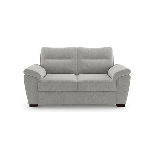 Adelaide Essential 2 Seater Fabric Sofa in Vapour Grey Colour