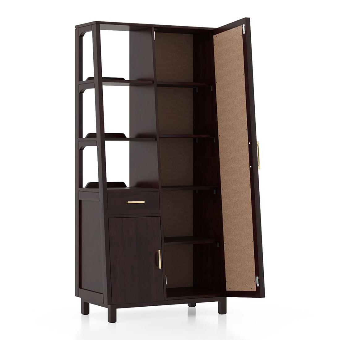 Jean Solid Wood Dressing Table in Mahogany Finish