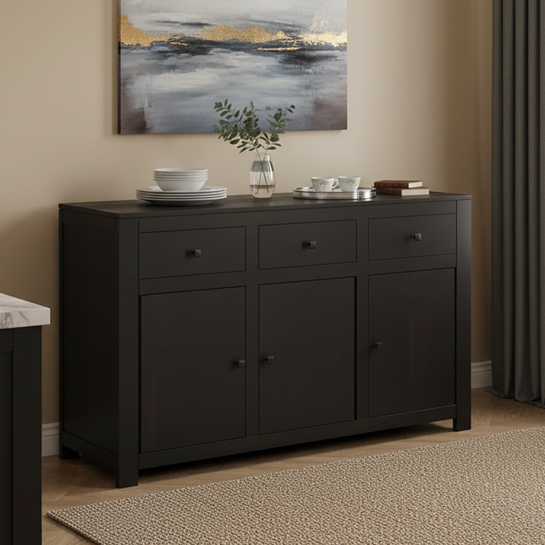 Striado Sideboard in American Walnut Finish - Urban Ladder