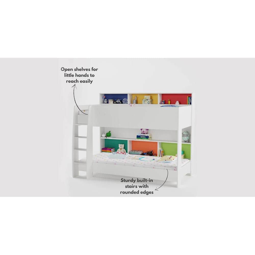 Rainbow Storage Bunk Bed