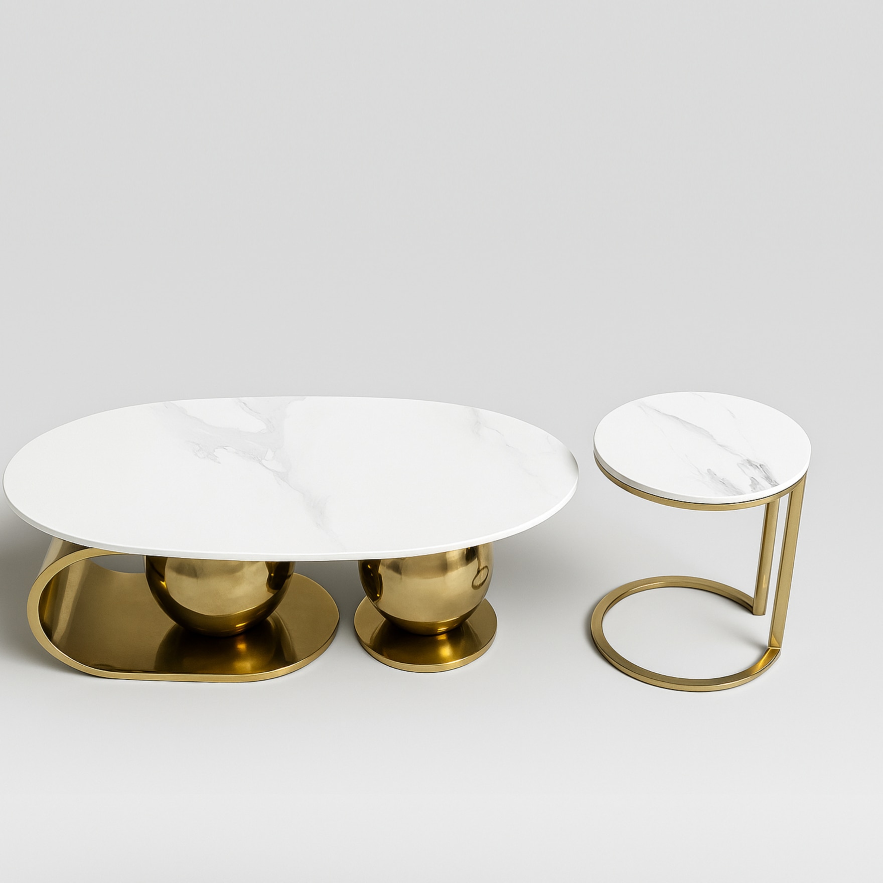 Curved Elegance Table