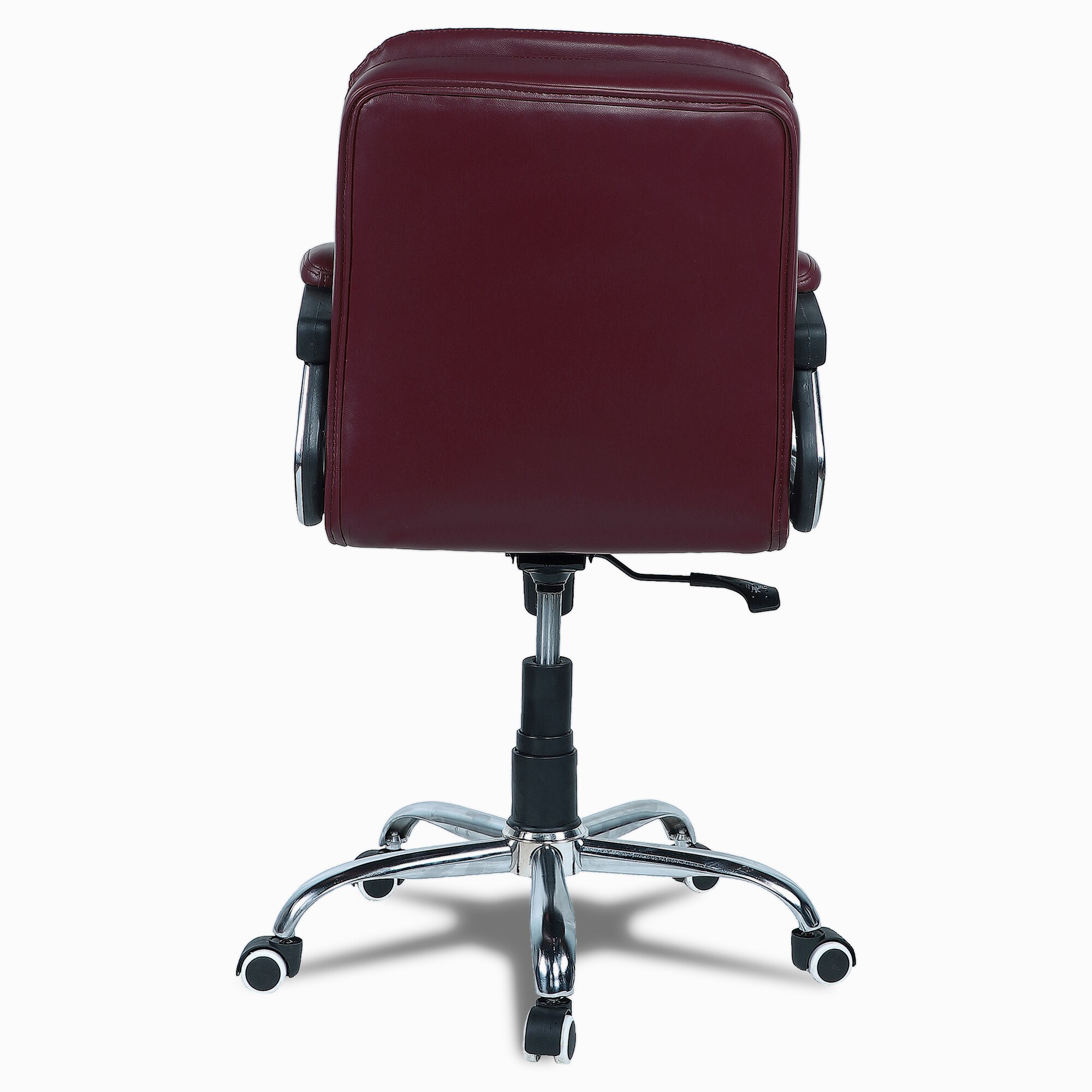 Veaoilaa Mid Back Executive Chair in Maroon Colour