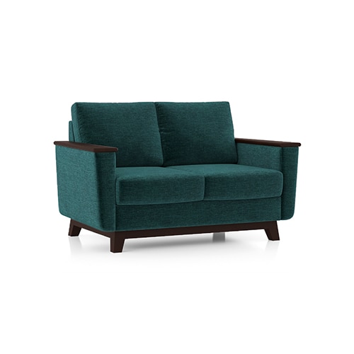 Corby Premium 2 Seater Fabric Sofa in Malibu Colour - Urban Ladder