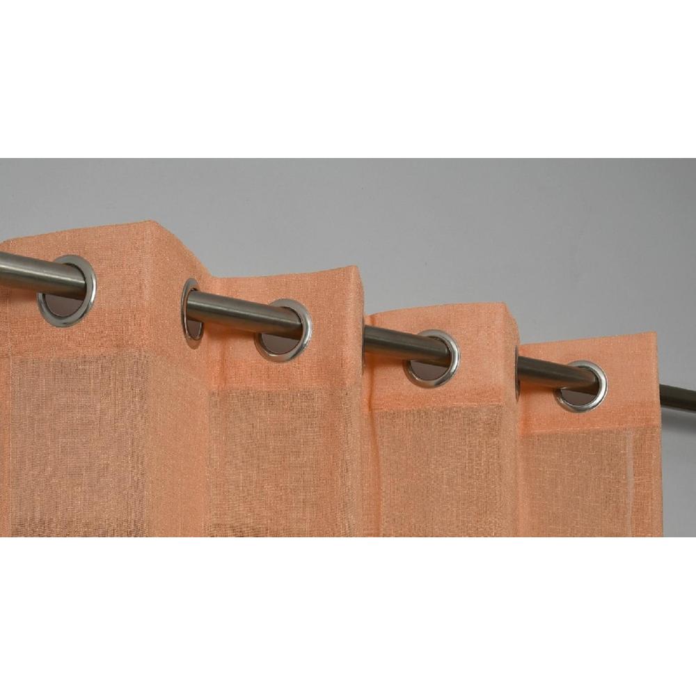 linen net Pack of 2 Sheer Door  Curtains.