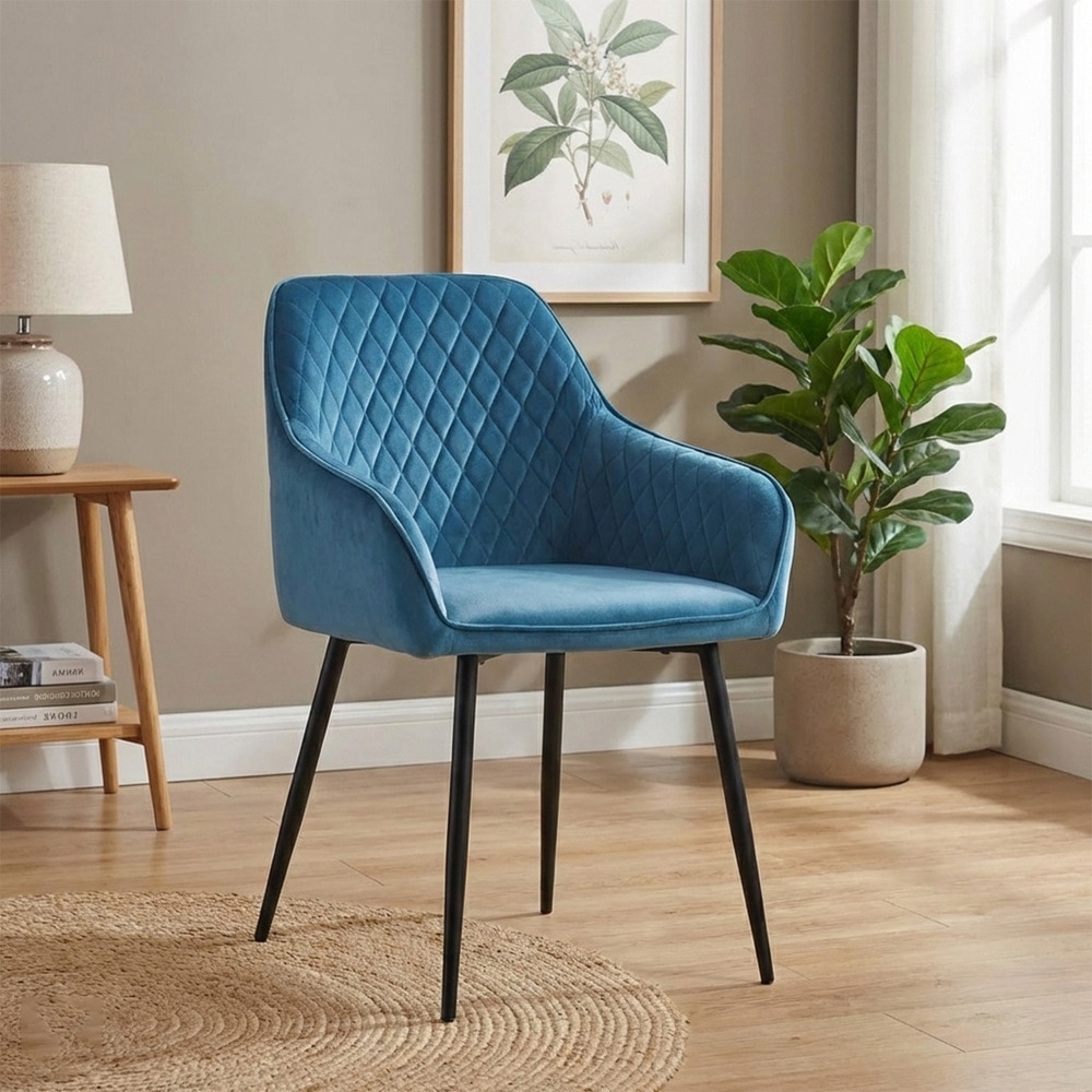 Seymour Arm Chair - Blue